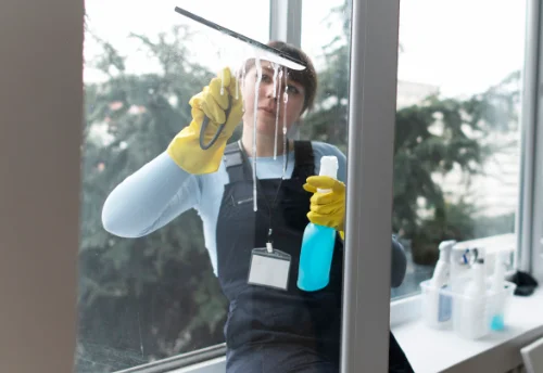 Nettoyage de vitres intérieures et extérieures à Fessy